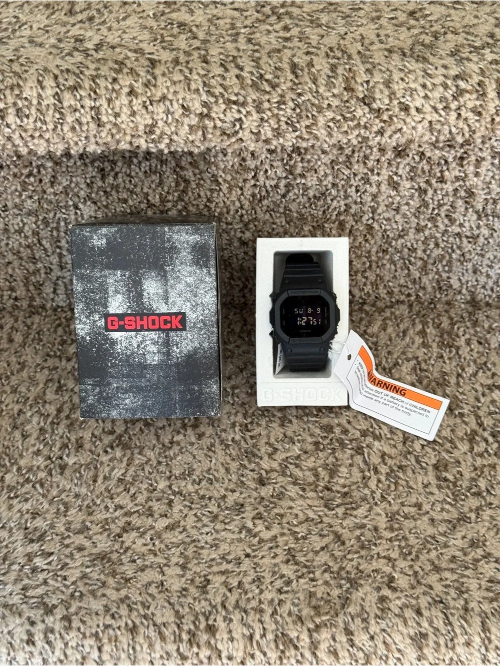 G-Shock Casio Digital Sport Watch - Black Mens Classic squre watch